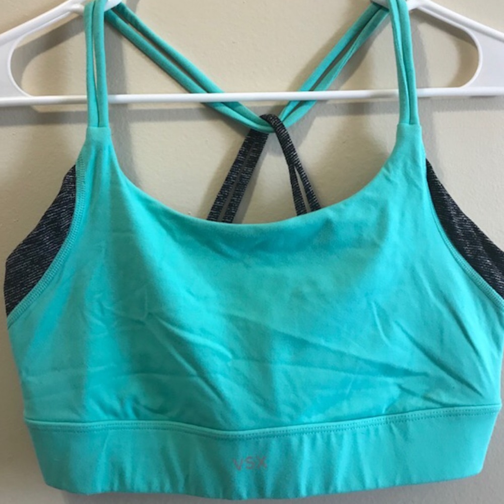 Victoria’s Secret Sport Teal Bra Medium